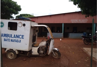 Photo de la façade principale du centre de santé Batè Nafadi - région de Kankan