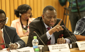 Le Directeur exécutif de l'UNFPA, Dr. Babatunde Osotimehin 