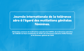 Journée Internationale tolérance zéro MGF