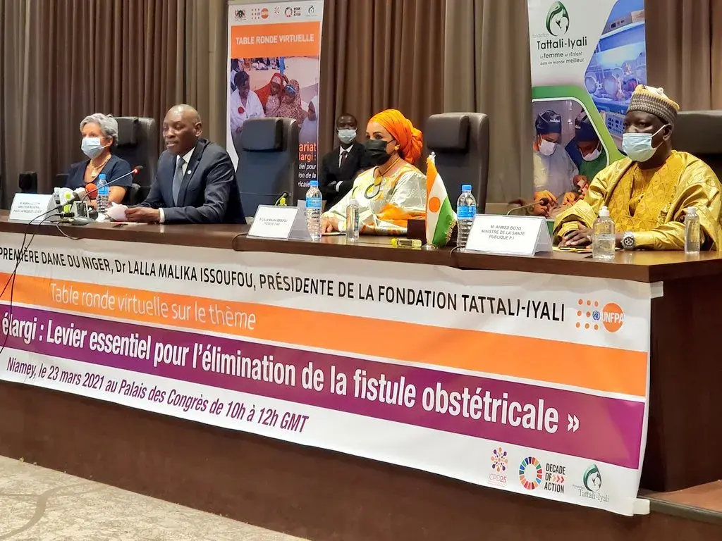 Sept premières dames africaines et UNFPA plaident sur l’urgence d’éliminer la fistule obstétricale