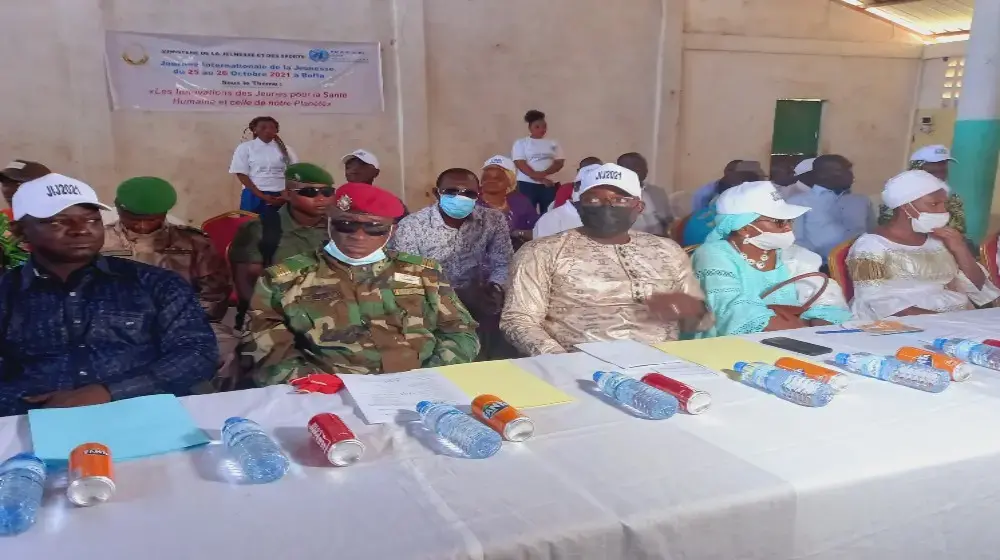 Boffa accueille la célébration de la journée internationale de la jeunesse 2021 en Guinée