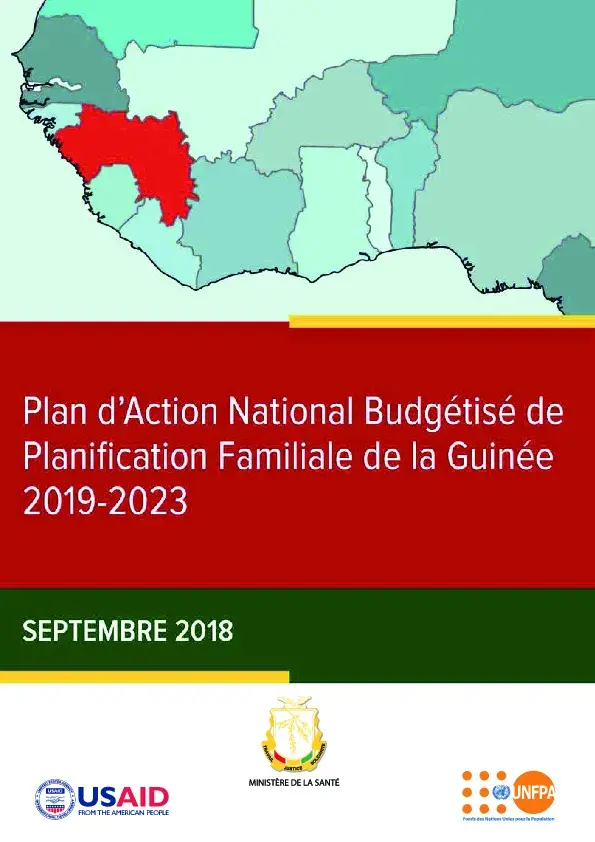 Plan d'Action National Budgetisé de Planification Familiale de la Guinée 2019-2023