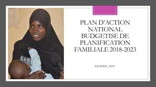 Plan d'Action National Budgetisé de Planification Familiale de la Guinée 2019-2023