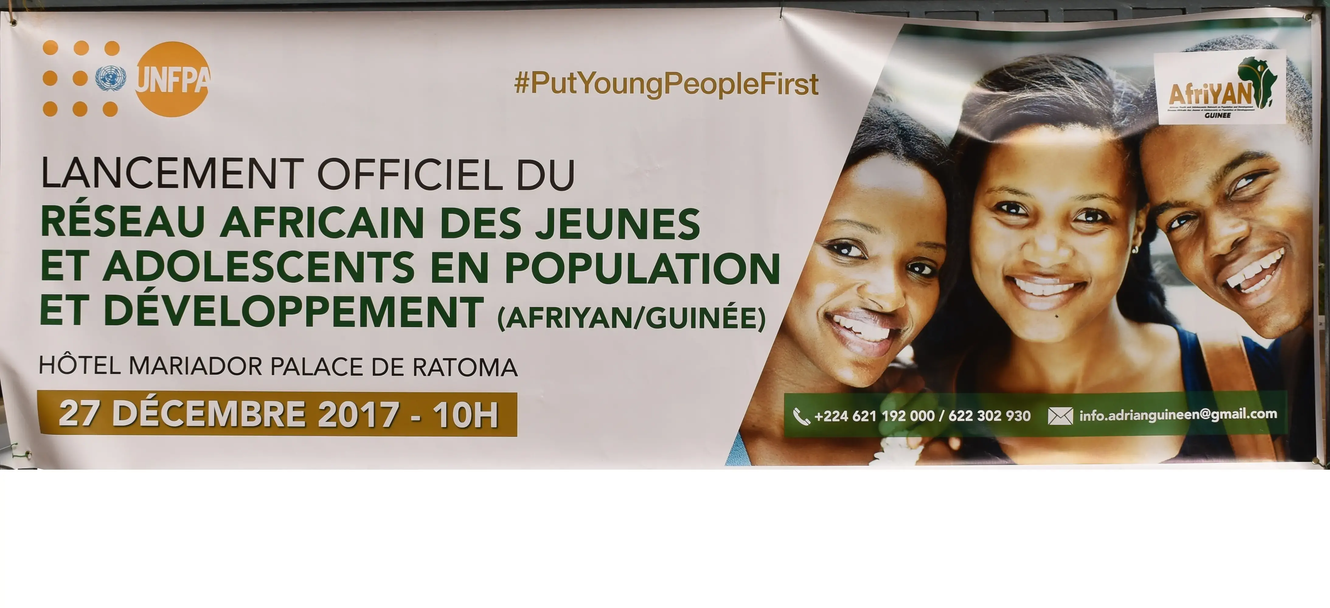 Lancement officiel du Réseau Africain des Jeunes et Adolescents en Population et Développement